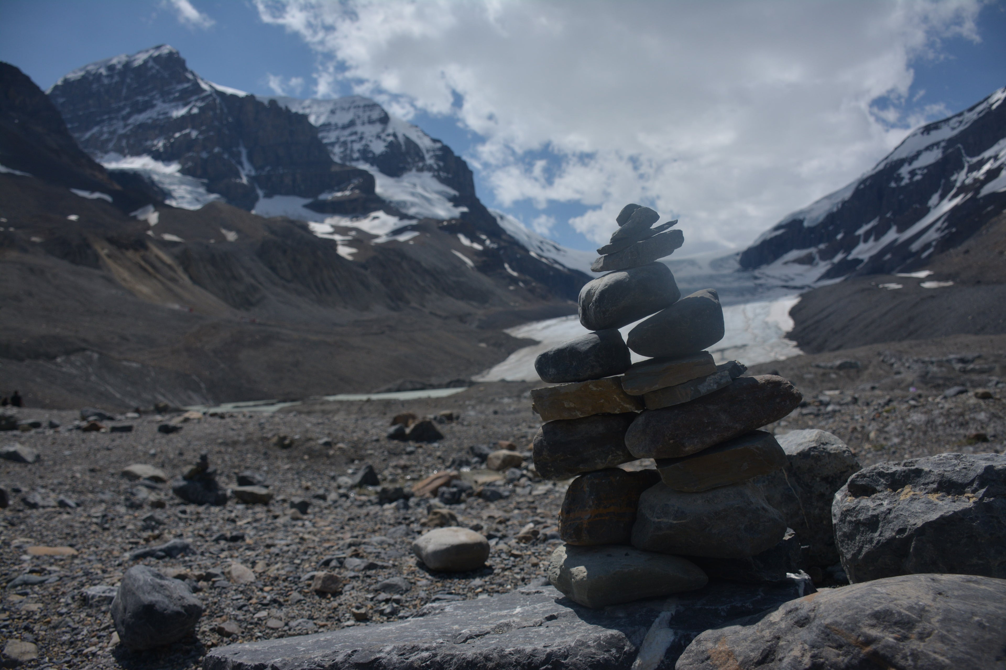 "Wanderers Inukshuk"